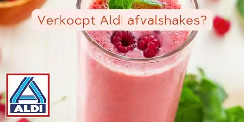 kan je een afvalshake bij de Aldi kopen