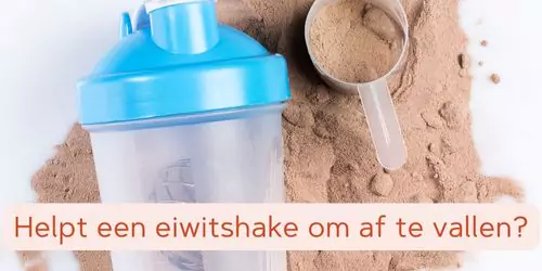 helpt een eiwitshake om af te vallen